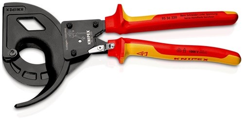 KNIPEX 95 36 320 Kabelschneider  Gesamtlänge 320 mm max. 60 (600 mm²) mm poliert