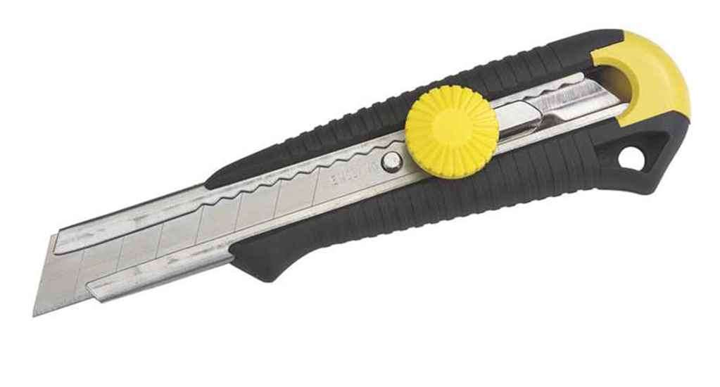 Stanley 1-10-418 Messer MPO Cutter 18 mm Länge 165 mm ergonomisches Design