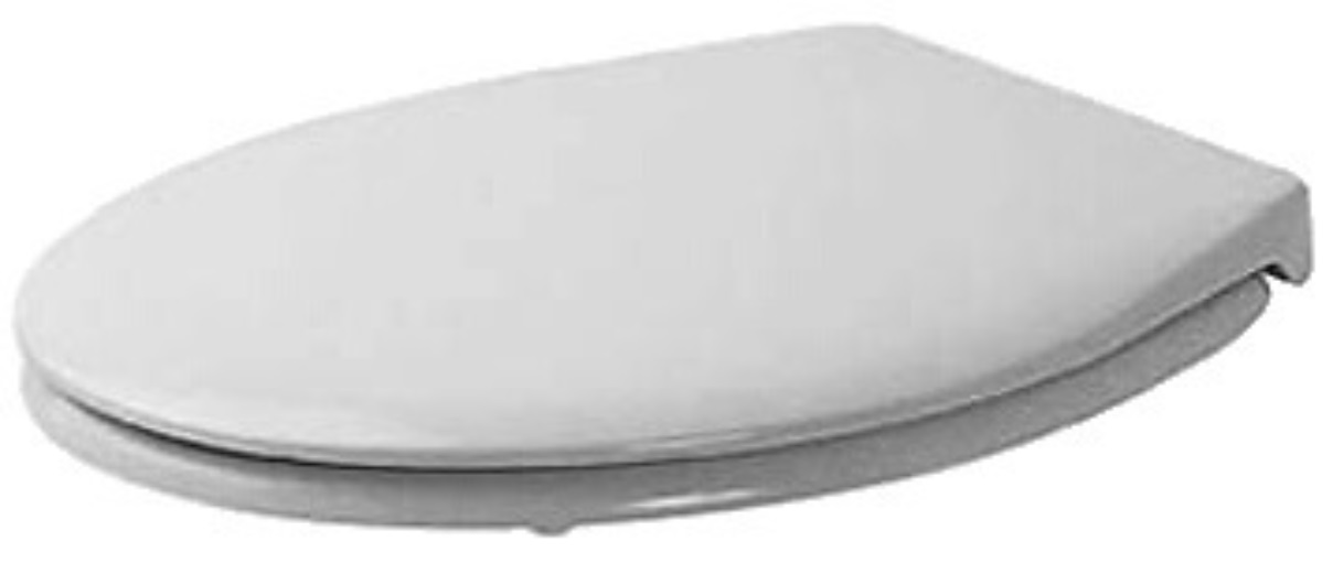 DURAVIT 0065700000 WC-Sitz Design Classics weiß ohne Absenkautomatik Scharniere