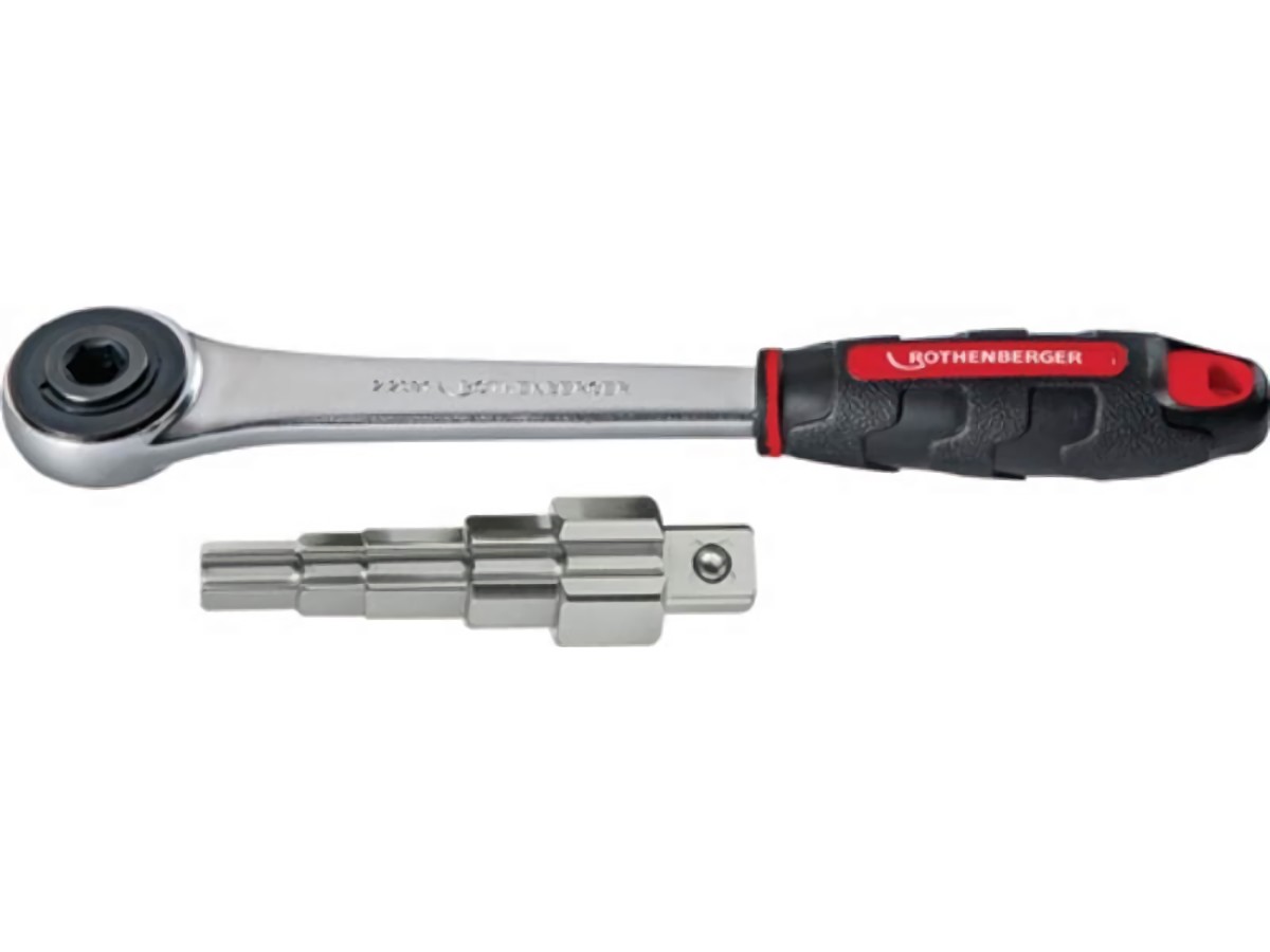 ROTHENBERGER 73297 Stufenschlüssel-Set  3/8 - 1/2 - 3/4 - 1 '' Antriebsvierkant