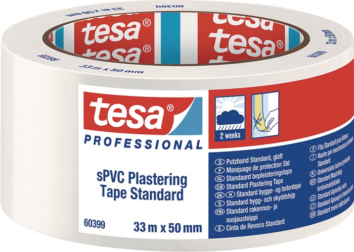 PVC Putzband 60399 Standard weiß  33 m  50 mm