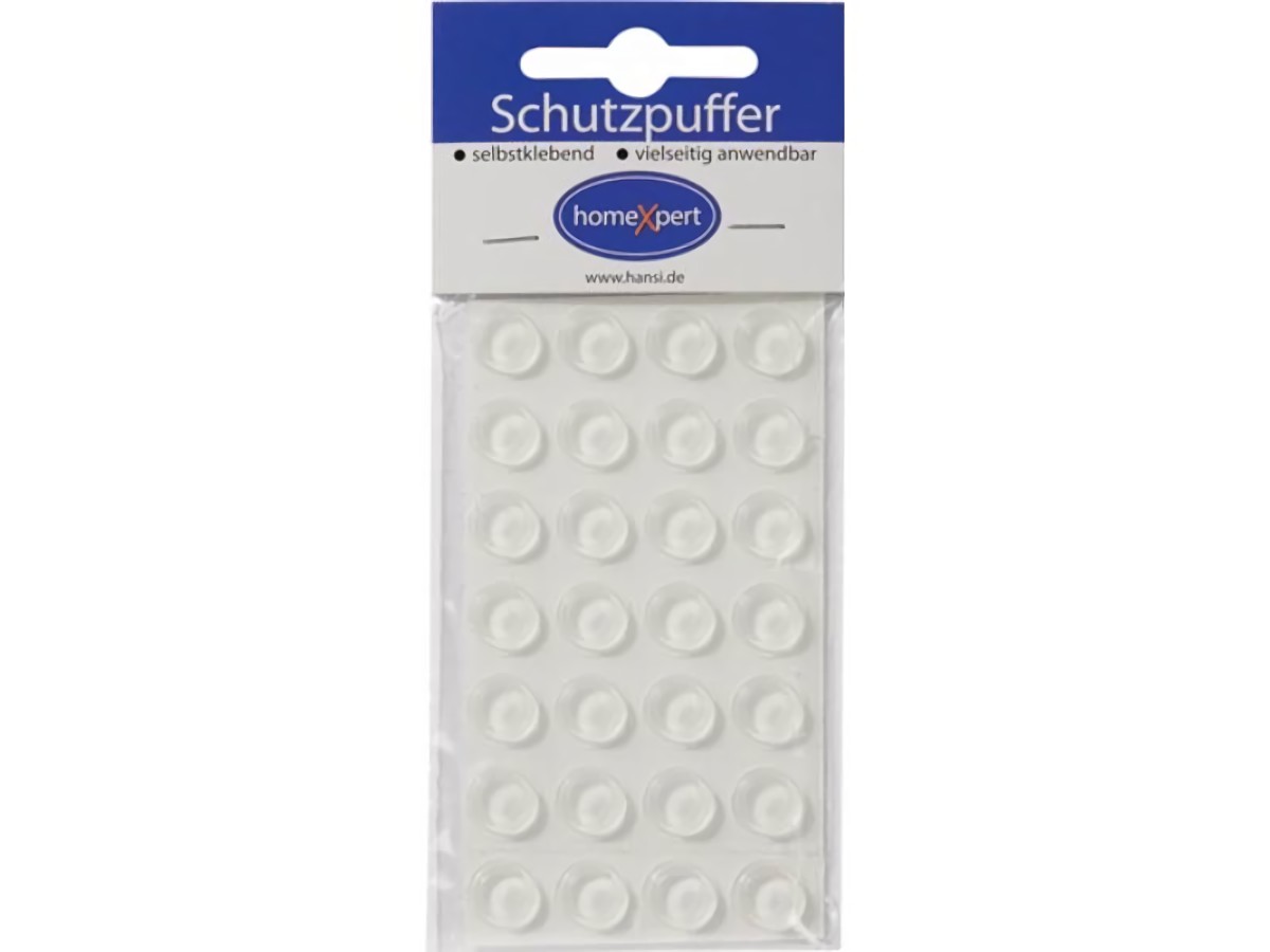 531215 Türanschlagdämpfer 12 mm Kunststoff klar selbstklebend