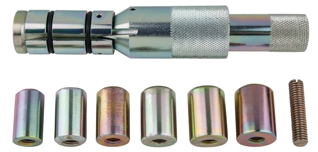 KS Tools 150.2380 Kupplungs-Zentrier-Werkzeug-Satz Ø 24,0-36,0 mm, 9-tlg.