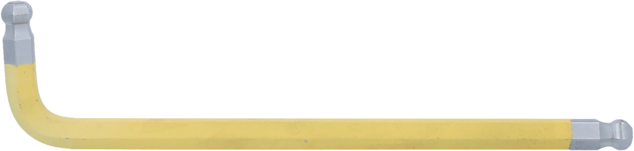 KS Tools 151.4314 Doppel-Kugelkopf-Innensechskant-Winkelstiftschlüssel, XL, 14,0