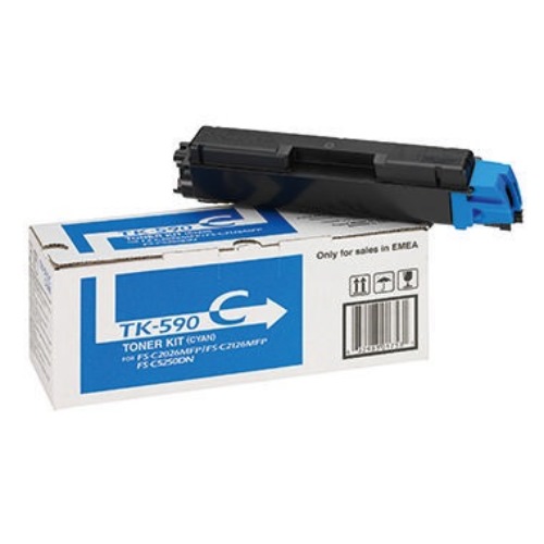 KYOCERA Toner TK590C 1T02KVCNL0 5.000Seiten cyan