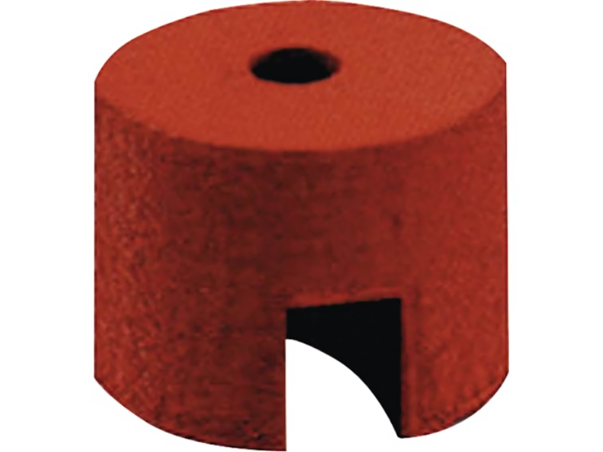 Knopfmagnet D31,8xH25,4mm mit geteilter Haftfläche Haftkraft 48 N