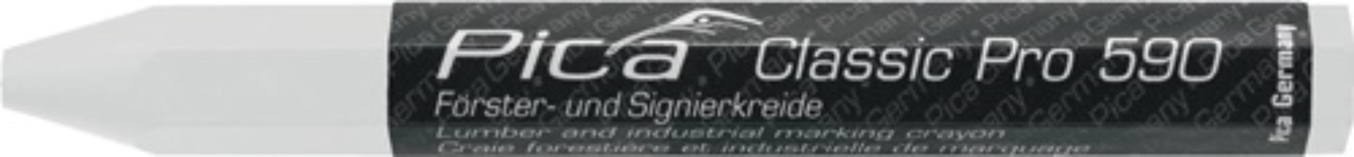 PICA 590/52 Förster-/Signierkreide Classic PRO 590 weiß papiert