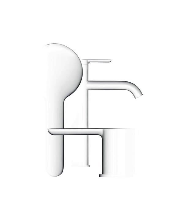 DURAVIT C11020002010 Einhebel-Waschtischmischer C.1 113mm chrom M, ohne Zugstang