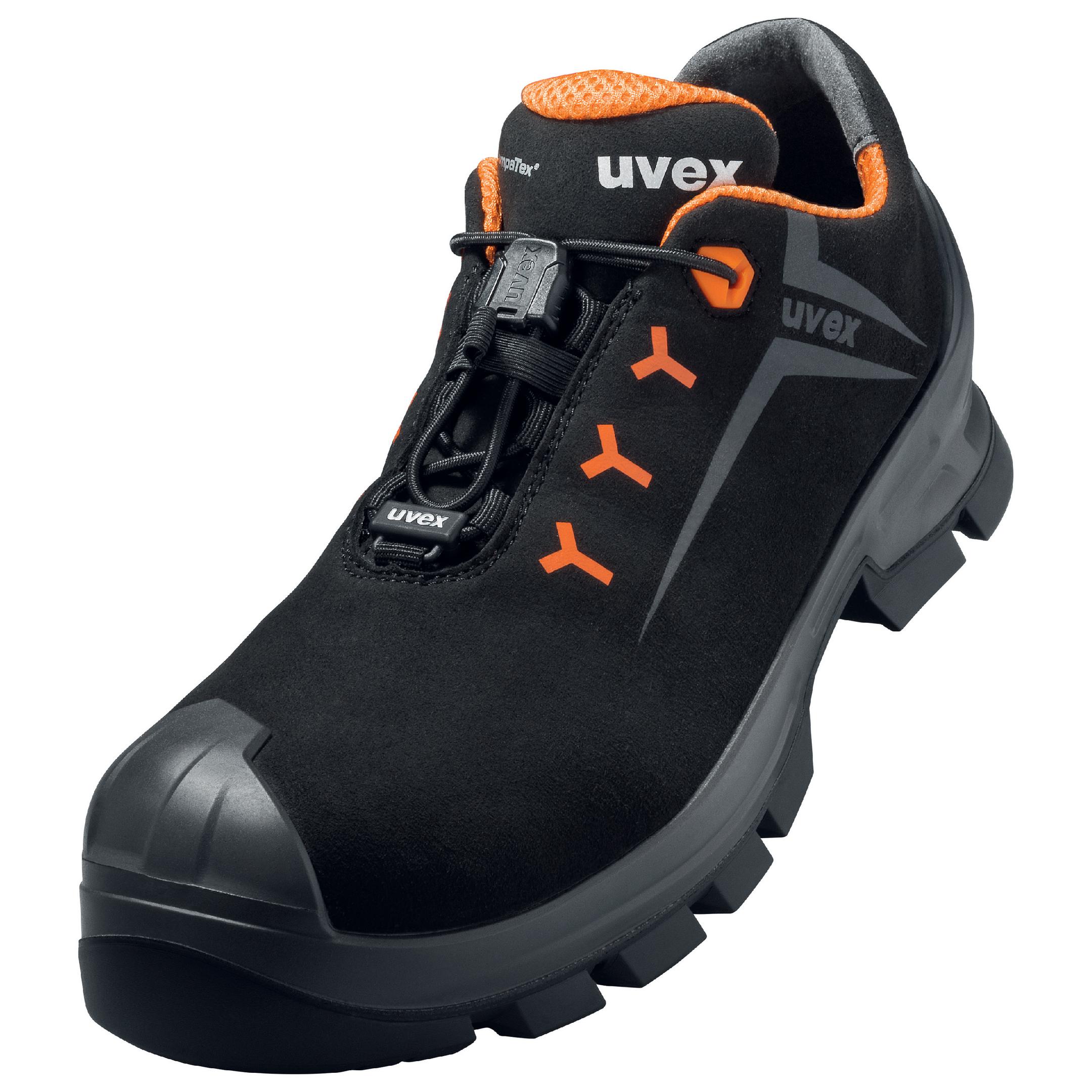 Uvex 6524241 2 MACSOLE® Halbschuhe S3 65242 schwarz, orange Weite 11 Größe 41