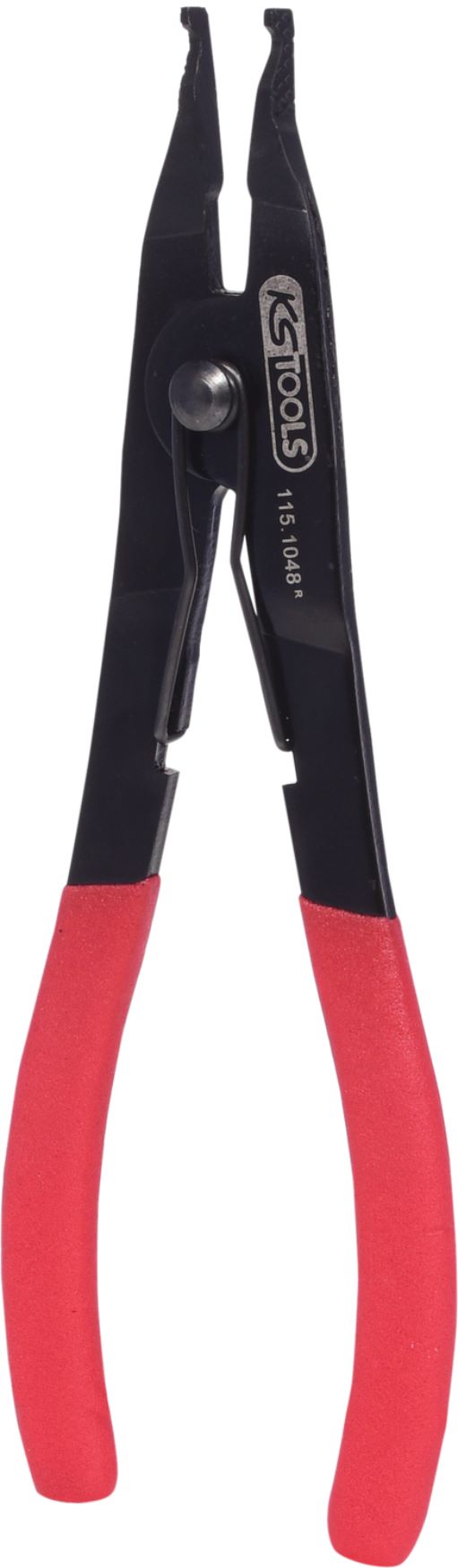 KS Tools 115.1048 Sprengring-Zange, geriffelt, 210mm