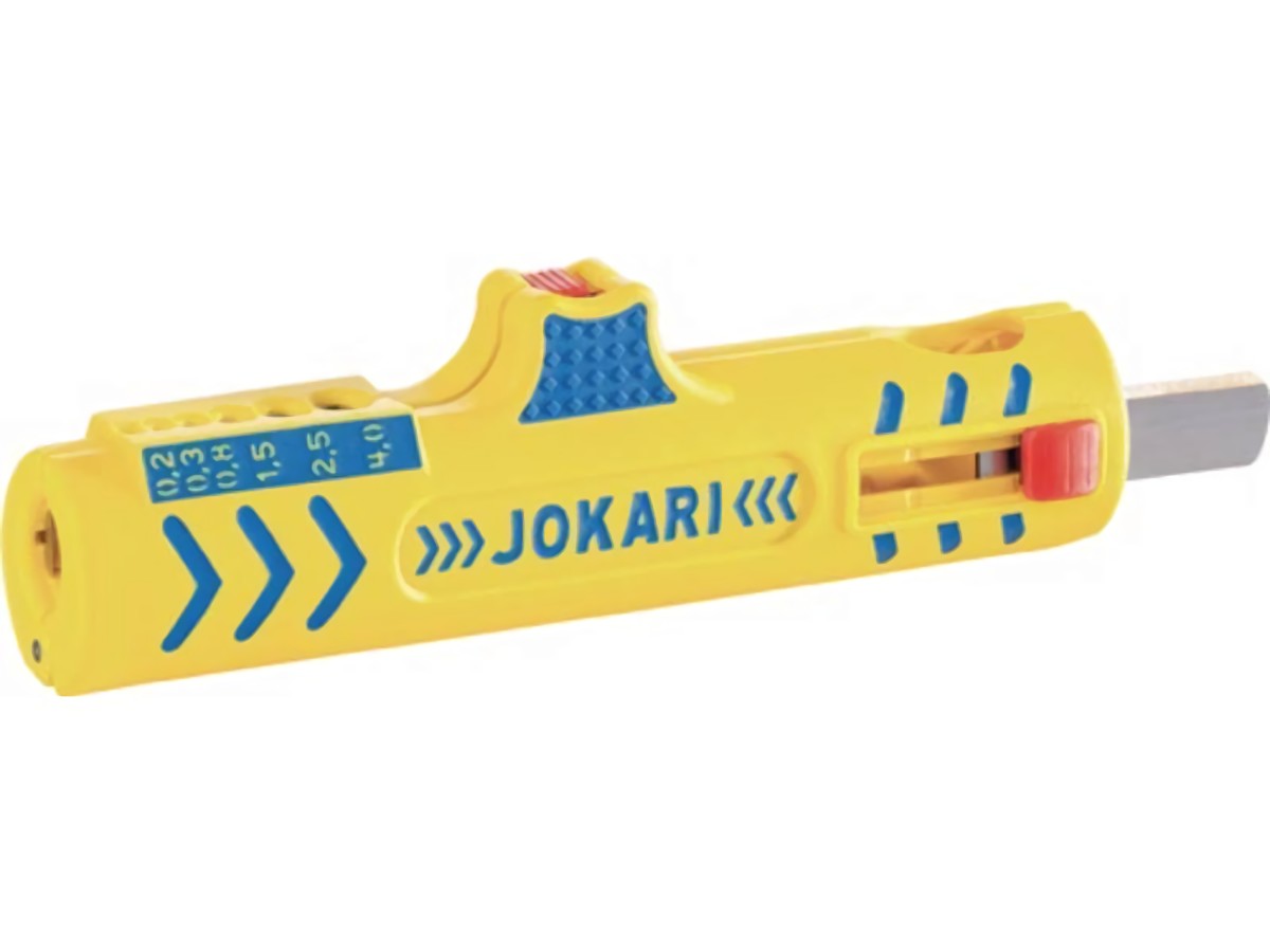 JOKARI 30155 Abmantelungswerkzeug Secura No. 15 Gesamtlänge 124 mm Arbeitsbereic