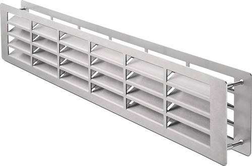 9083 ER Badezimmerlüftung 9083 ER Länge 500 mm Breite 100 mm Edelstahl