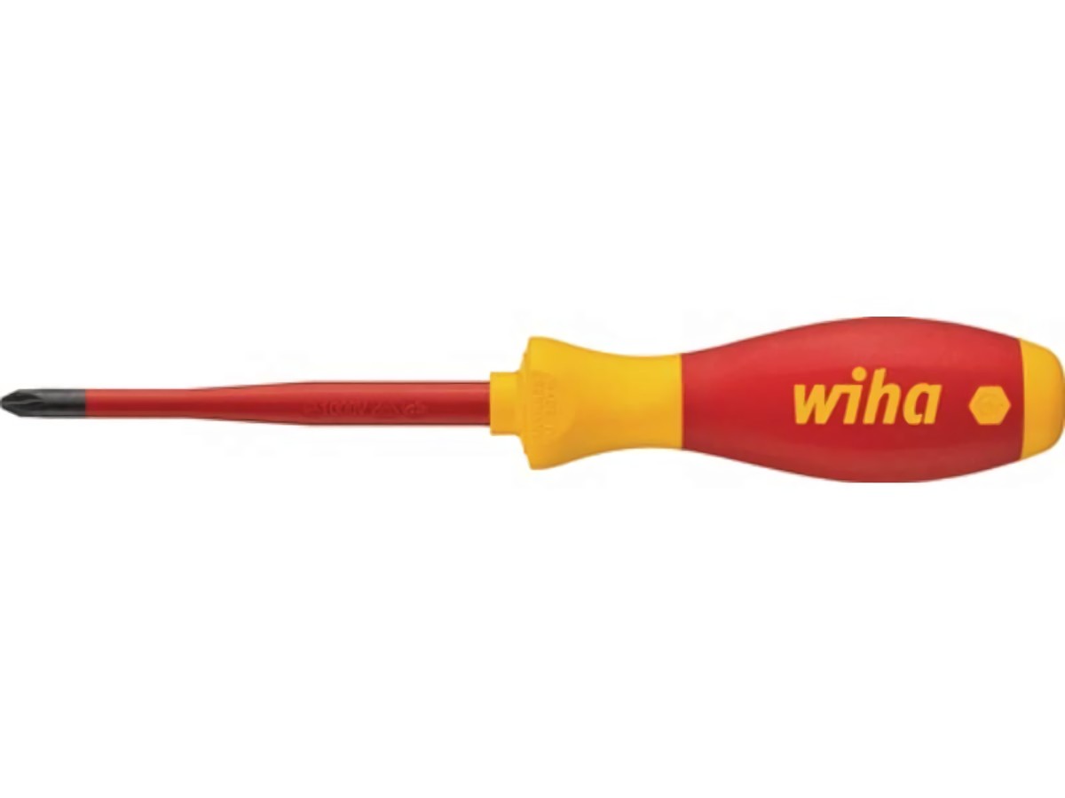 WIHA 35394 Schraubendreher 3211 slimFix Gr.PH 2 Klingenlänge 100 mm VDE isoli