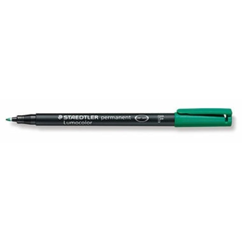 STAEDTLER Folienschreiber Lumocolor 318-5 0,6mm permanent grün