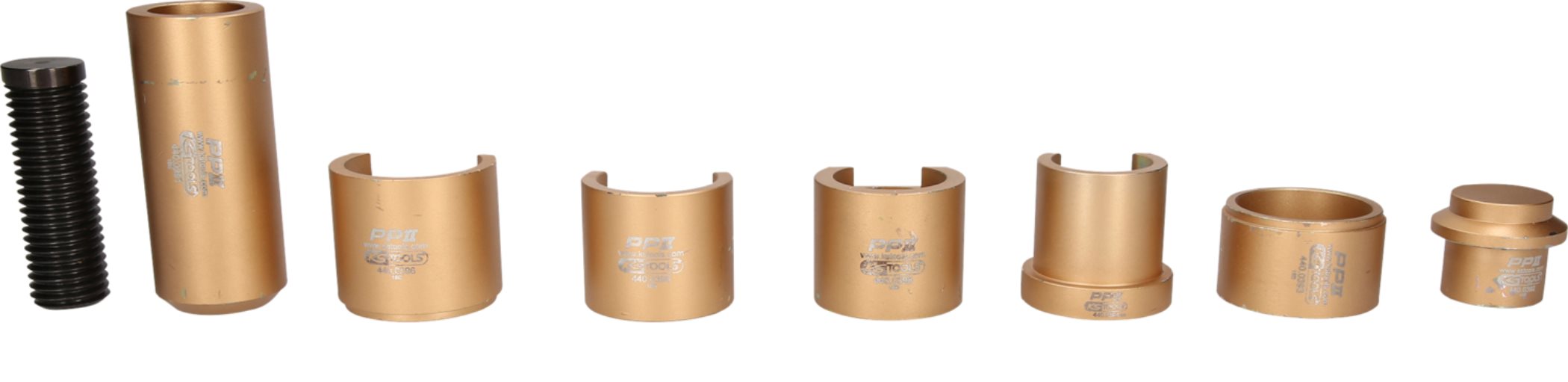 KS Tools 440.0390 Universal Werkzeug-Satz zum Auswechseln von Radbolzen an LKW,