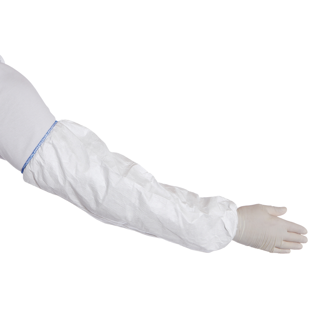 Armstulpe TYVEK, Weiss 50cm lang