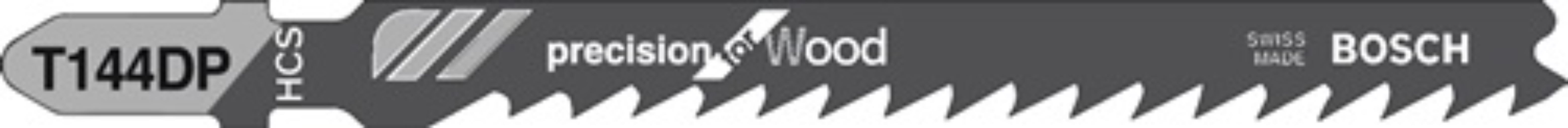 BOSCH 2608633A35 Stichsägeblatt T 144 DP Gesamtlänge 100 mm Zahnteilung 4 mm HCS