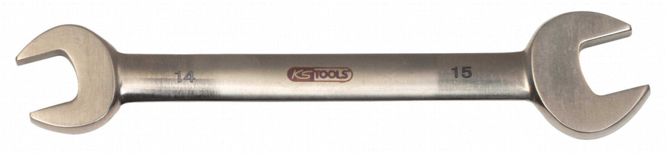 KS Tools 965.0134 TITANplus Doppel-Maulschlüssel, 11x14mm