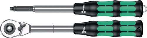 WERA 5004095001 Hebelumschaltknarre 8006 Zyklop Hybrid Set 1/2 Zoll 72 Zähne Ums