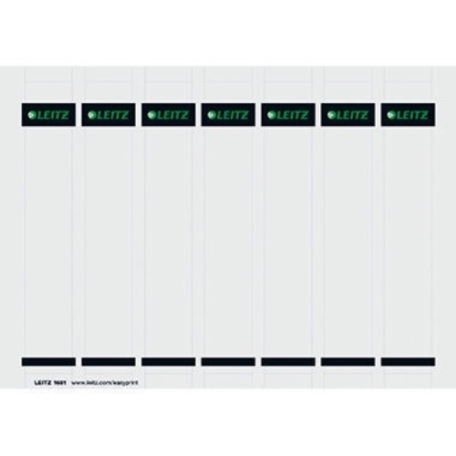 Leitz Einsteckrückenschild 16810085 kurz/schmal Karton gr 175 St./Pack.