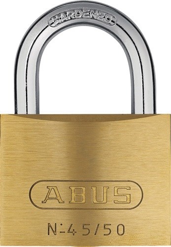 ABUS 80615 Zylindervorhangschloss 45/50 Schlosskörperbreite 48 mm Messing versch