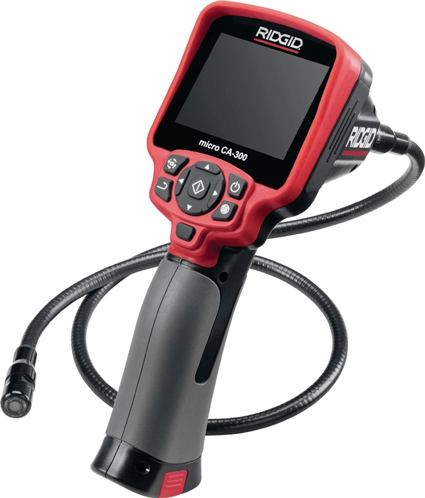 RIDGID 55903 Inspektionskamera micro CA-350 3,5 Zoll 640 x 480 17 mm LED 4 Kabel