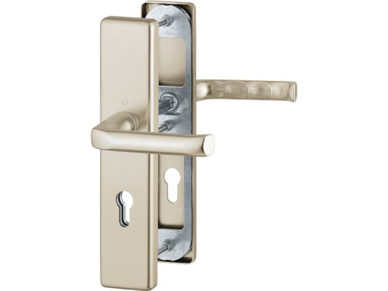 HOPPE 3701363 Schutzgarnitur London 113/2221/2410 Aluminium F2 72 mm 41-46 mm