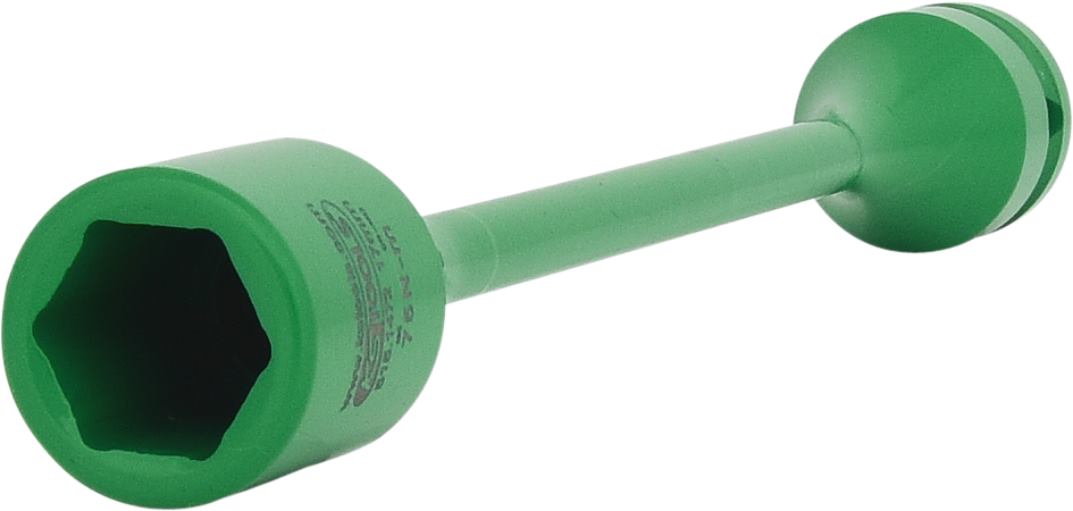 KS Tools 515.1472 1/2'' Torsions-Drehmomentbegrenzer-Stecknuss, 17mmx75Nm