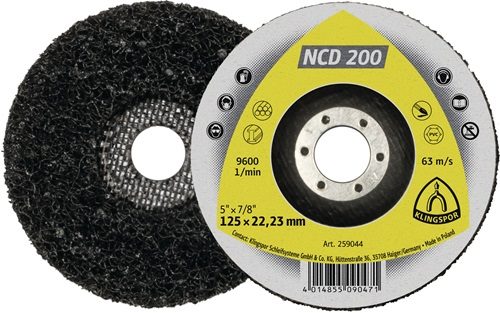 KLINGSPOR 259043 Grobreinigungsscheibe NCD 200 D.115xmm