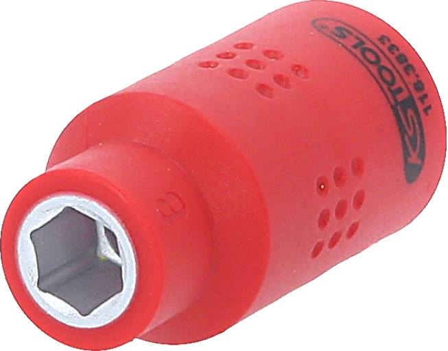 KS Tools 118.3833 3/8 Isolierte Stecknuss, 8mm