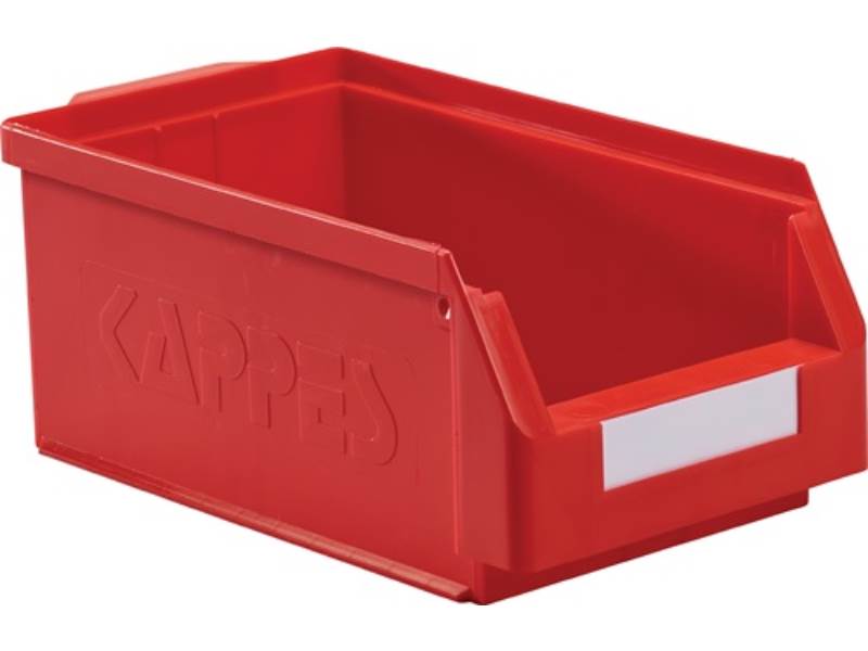 RASTERPLAN 6003.00.0251 Sichtlagerkasten  L350xB200xH150mm PE rot
