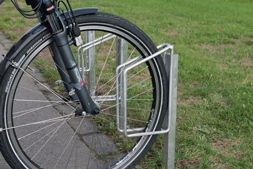 WSM 105000034 Fahrradklemmbügel  1-seitig 90 Grad verzinkt Anzahl Radstände 1 zu