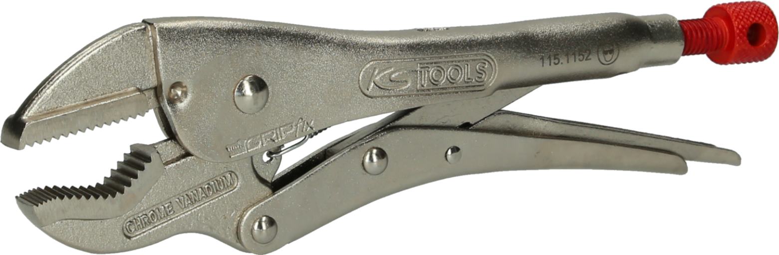 KS Tools 115.1152 Gripzange, V-Backen,225mm