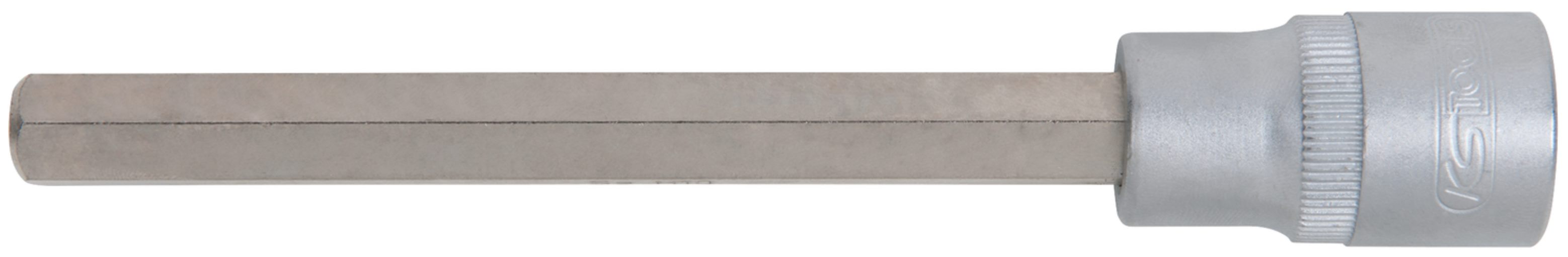 KS Tools 911.1960 1/2'' Bit-Stecknuss Innensechskant, 10mm, 240mm