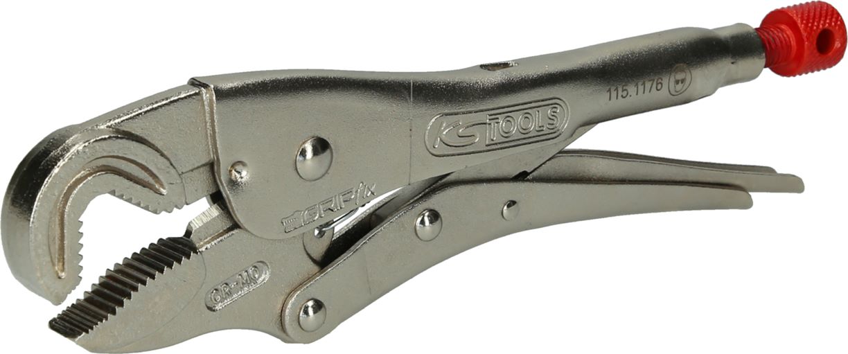 KS Tools 115.1176 Maul-Gripzange mit Drahtschneider, 240mm