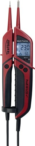 TESTBOY TB PROFI LCD III Spannungs-/Durchgangsprüfer Profi III LCD 3-1000 V AC/4