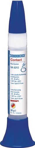 WEICON 12200030 Cyanacrylatklebstoff Contact VA 8312 30 g ISEGA farblos