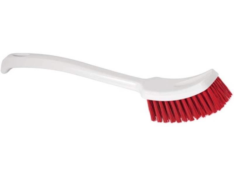 NÖLLE 18344052 HACCP-Stielbürste  Länge 400 mm Borstenstärke 0,50 mm rot