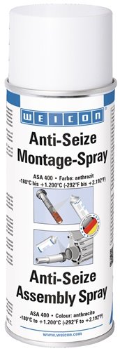 WEICON 27000400 Montagepaste Anti-Seize  400 ml anthrazit