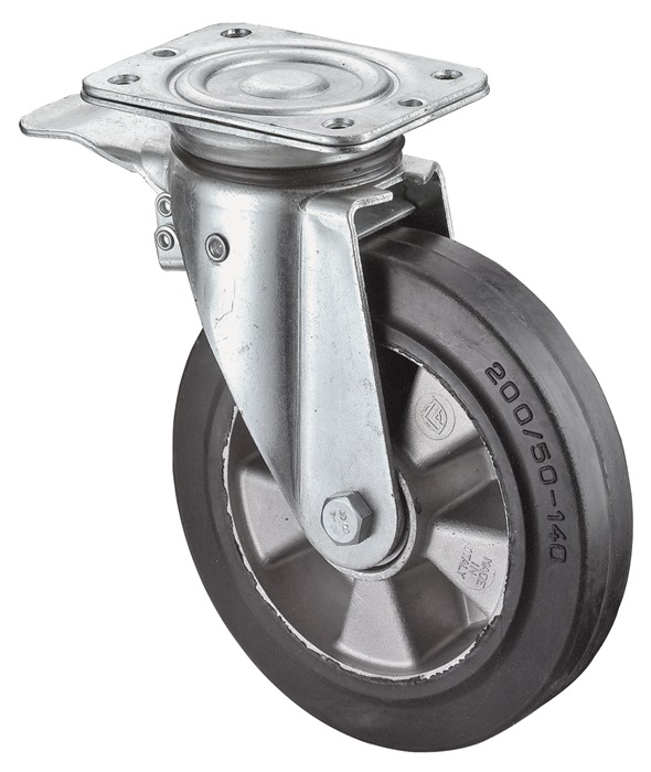 BS ROLLEN L620.B80.160 Schwerlastlenkrolle  Rad-Ø 160 mm Tragfähigkeit 350 kg To