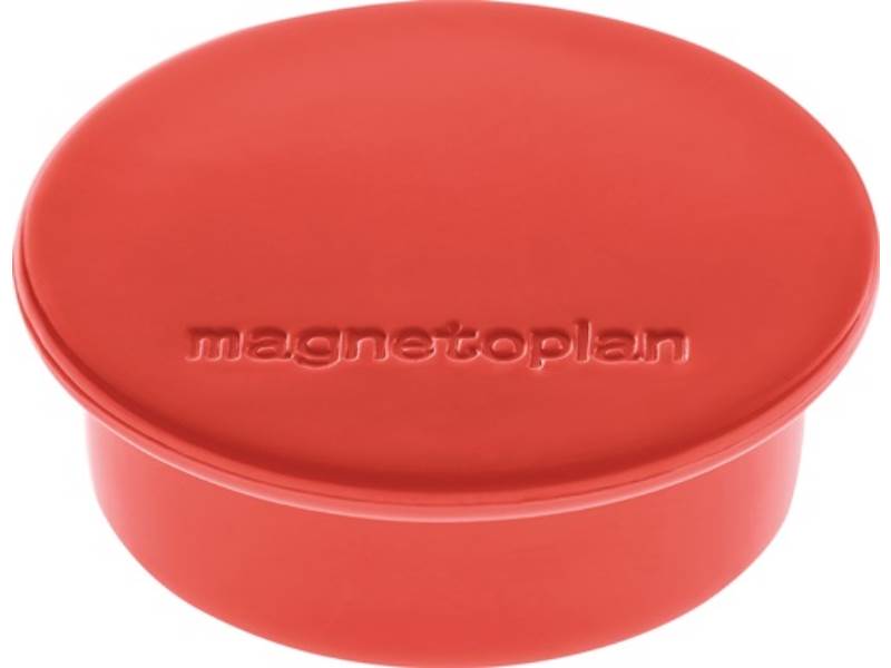 MAGNETOPLAN 1662006 Magnet Premium  D. 40 mm rot