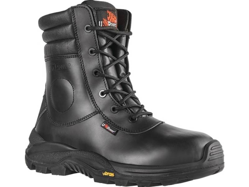 U.POWER UM70354-42 Sicherheitswinterstiefel LEOPARD Größe 42 W. 11 schwarz  Glat
