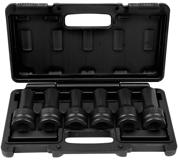 KS TOOLS 460.1505 3/4'' MAN Zylinderkopf-Stecknuss-Satz, 6-tlg.