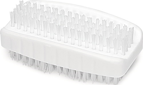 Handwaschbürste  PVC doppelseitig Kunstfibre