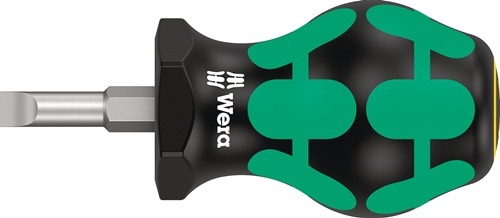 WERA 5008842001 Schraubendreher 335 Stubby Schneidenbreite 5,5 mm Klingenlänge 2