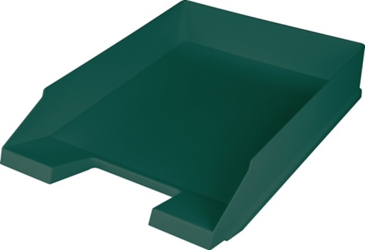 HELIT H2661652 Briefablage  für DIN A4-C4 Kunststoff grün H67xB254xT347 mm mit G
