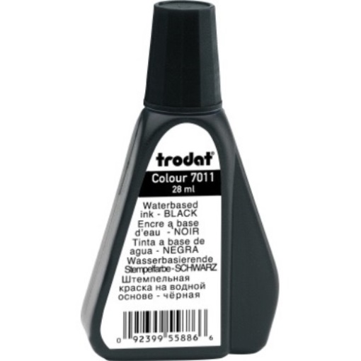 trodat Stempelfarbe 517011011 28ml schwarz