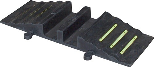 PARSCH 4409 Gummi-Schlauchbrücke  L855xB302xH84mm  HR 3 bis 75 mm für 2 Schläuch