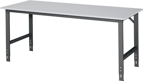 RAU 06-625M80-20-51356.716 Werktisch Tom B2000xT800xH760-1080mm Arbeitsplatte Me