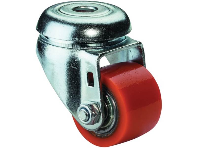 BS ROLLEN A601.C10.035 Lenkrolle  Rad-Ø 35 mm Tragfähigkeit 100 kg mit Rückenloc
